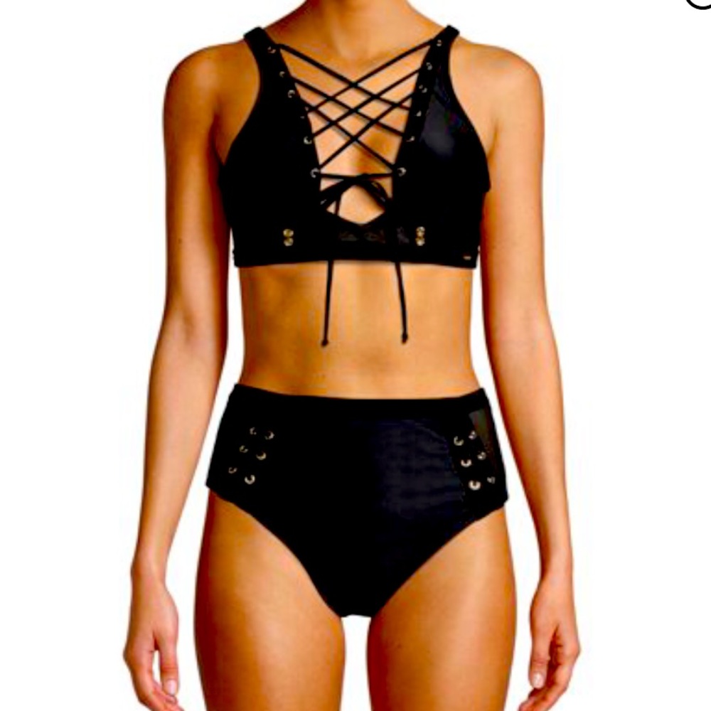 XOXO Black Swimsuit women’s size large